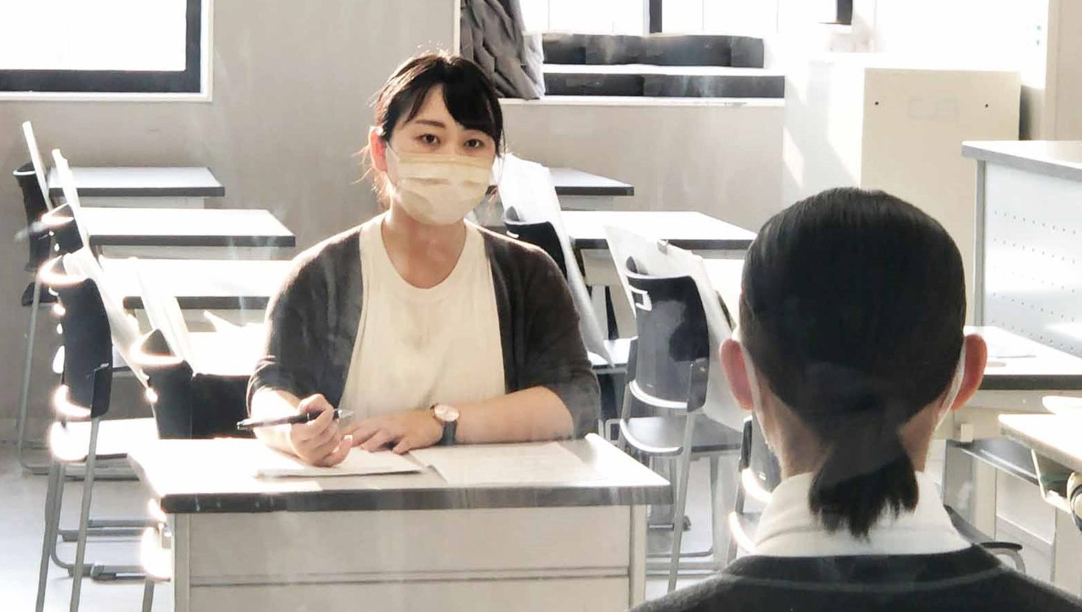 3学年対象 面接試験対策を行っています - 埼玉栄中学・高等学校