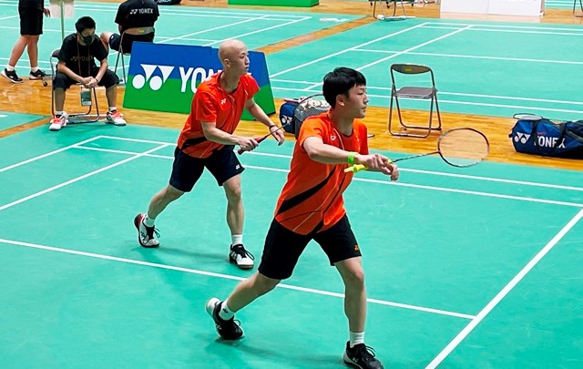 全日本ジュニアバドミントン選手権大会(JOC) 男子ダブルス優勝 - 埼玉