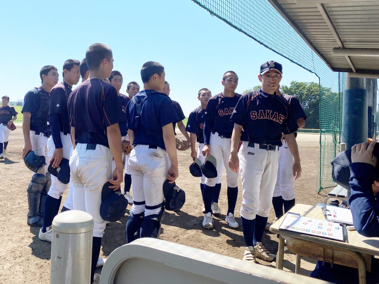 桐生第一高校・戸塚高校と練習試合を行いました - 埼玉栄中学